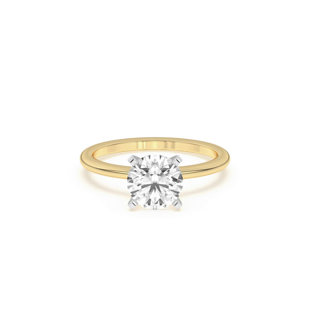 360 degree view of Ally Classic Two-Tone Engagement Ring (1.4mm)