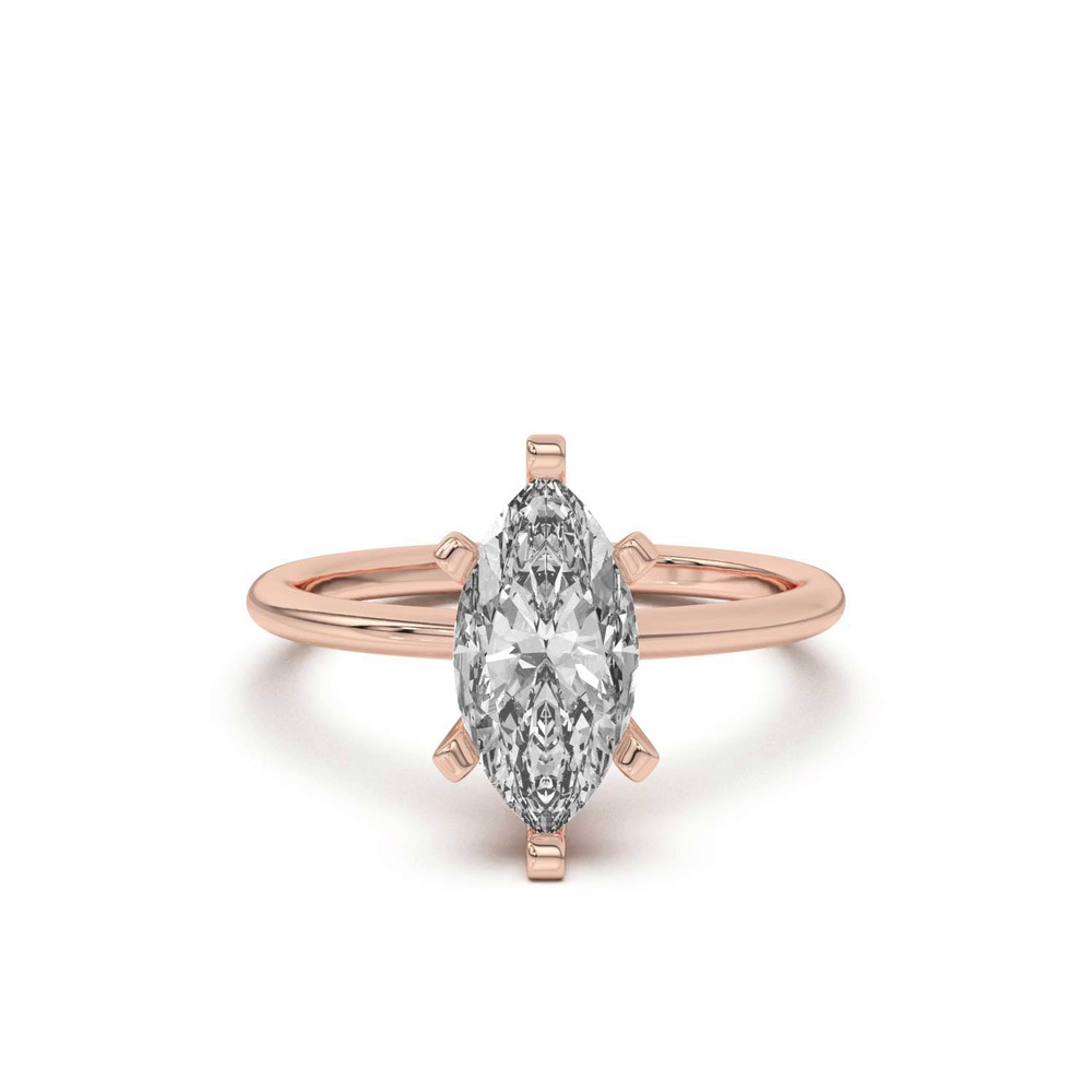 360 degree view of Ally Classic Solitaire Engagement Ring (1.4mm)
