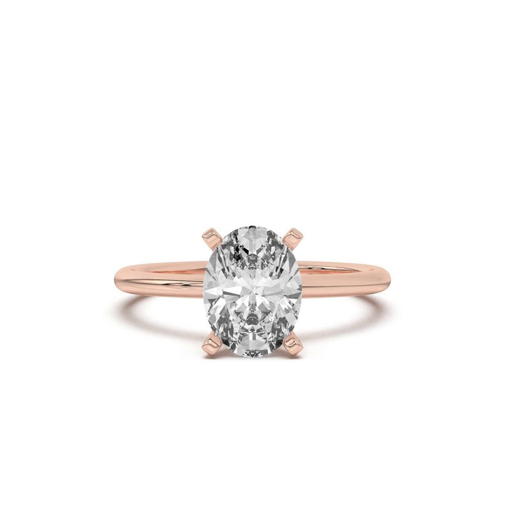 360 degree view of Ally Classic Solitaire Engagement Ring (1.4mm)