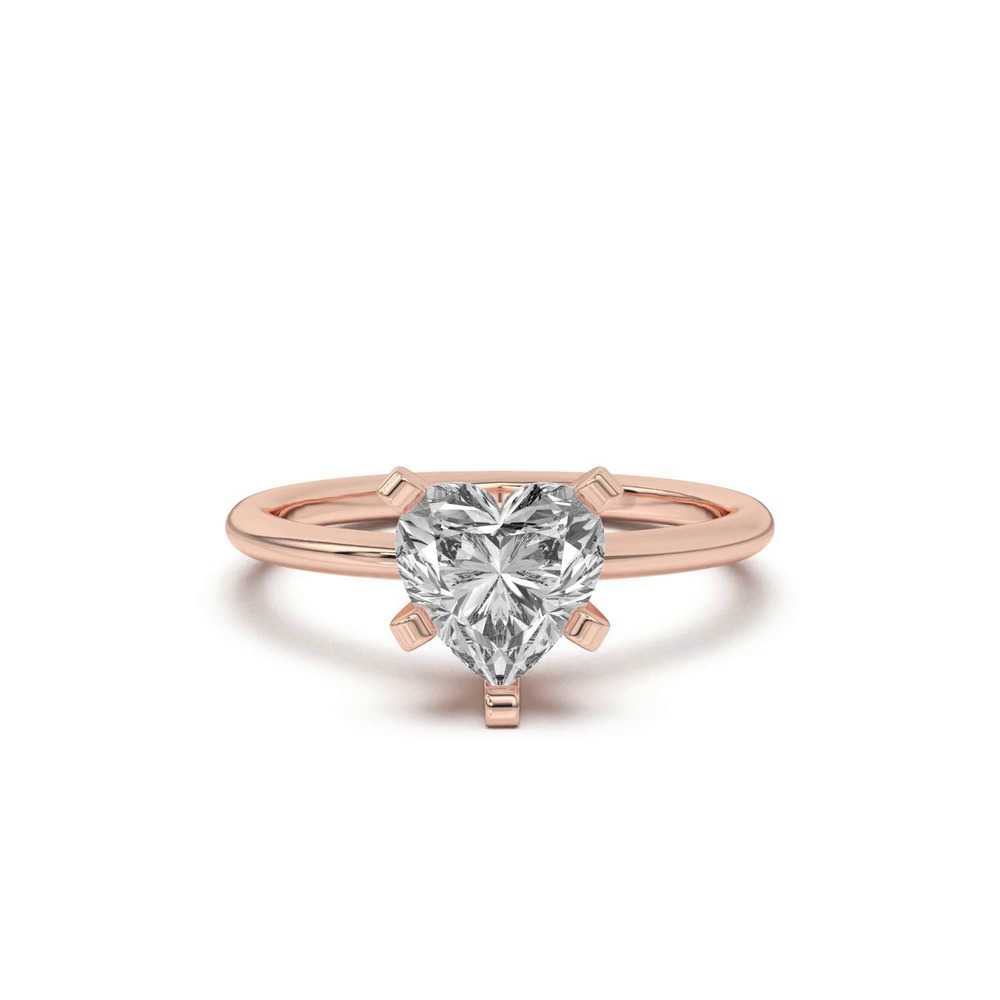 360 degree view of Ally Classic Solitaire Engagement Ring (1.4mm)