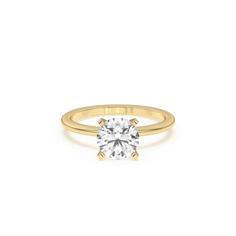 360 degree view of Ally Classic Solitaire Engagement Ring (1.4mm)