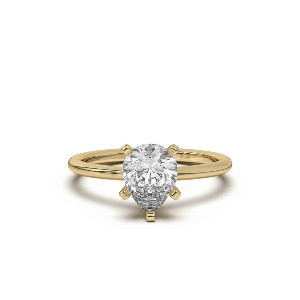 360 degree view of Ally Classic Solitaire Engagement Ring (1.4mm)