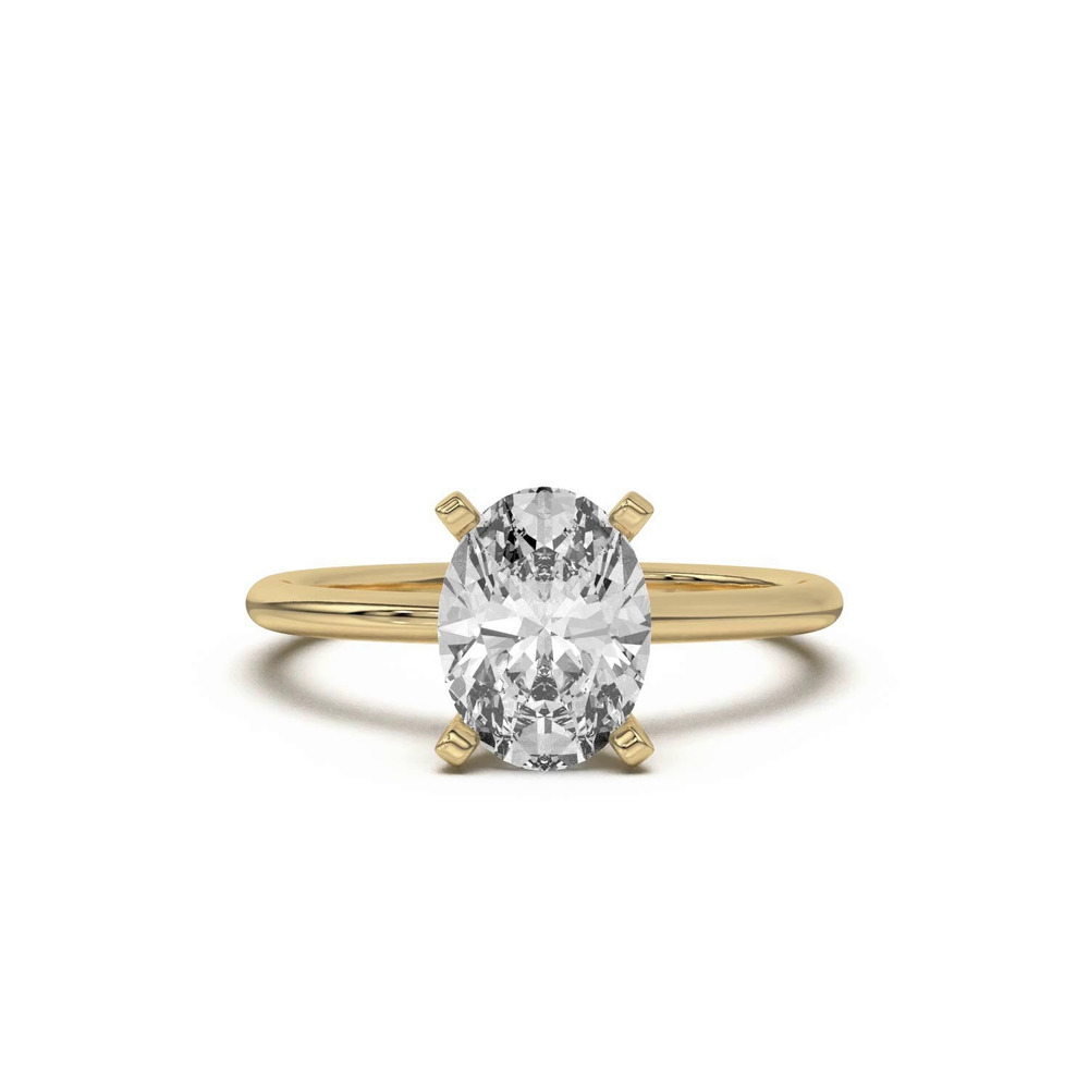 360 degree view of Ally Classic Solitaire Engagement Ring (1.4mm)