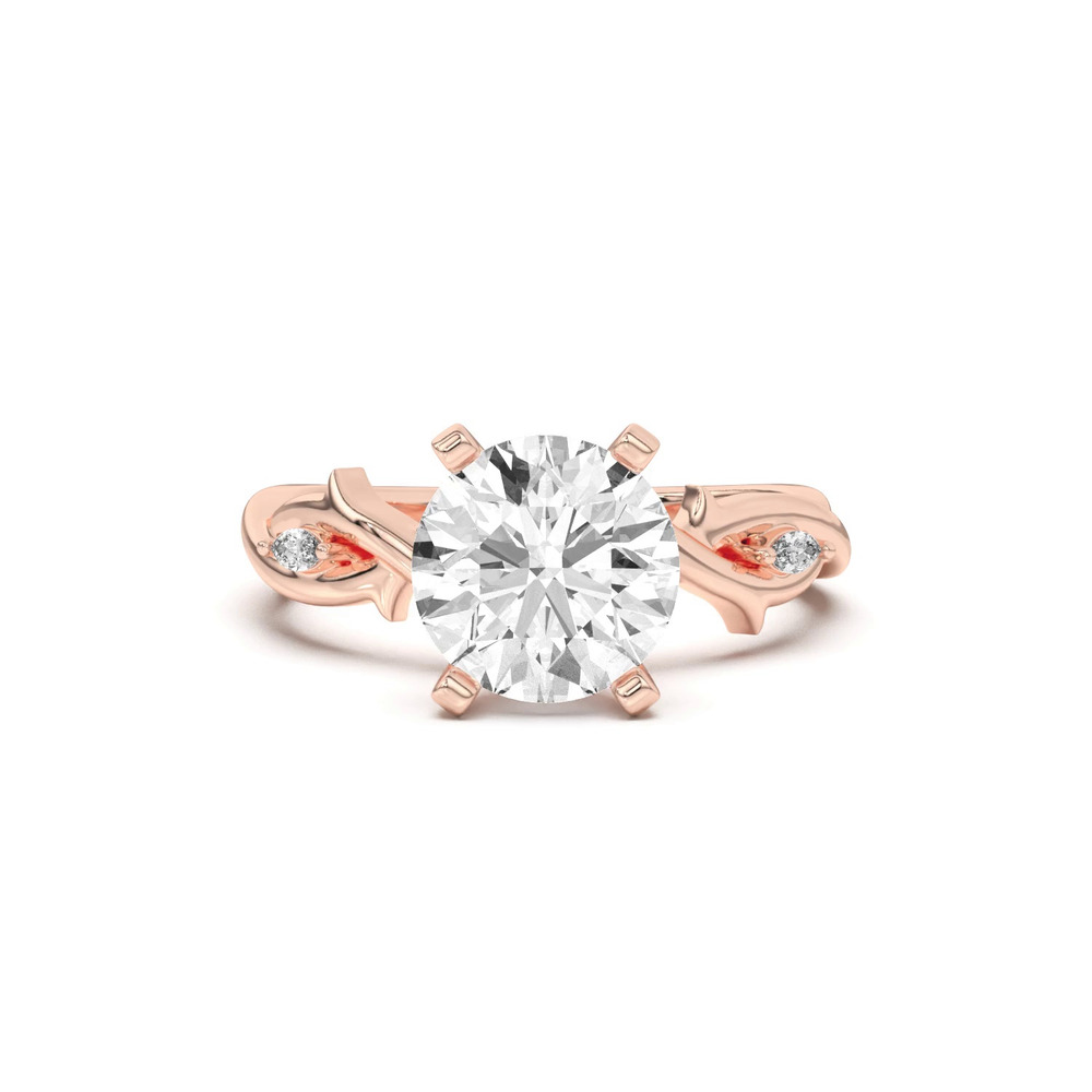 360 degree view of Robin Marquise Diamond Thorn Engagement Ring