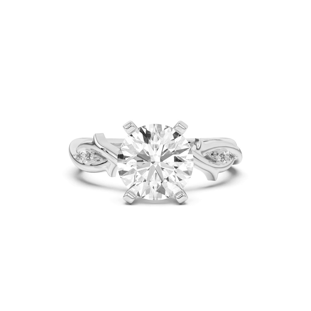 360 degree view of Robin Marquise Diamond Thorn Engagement Ring