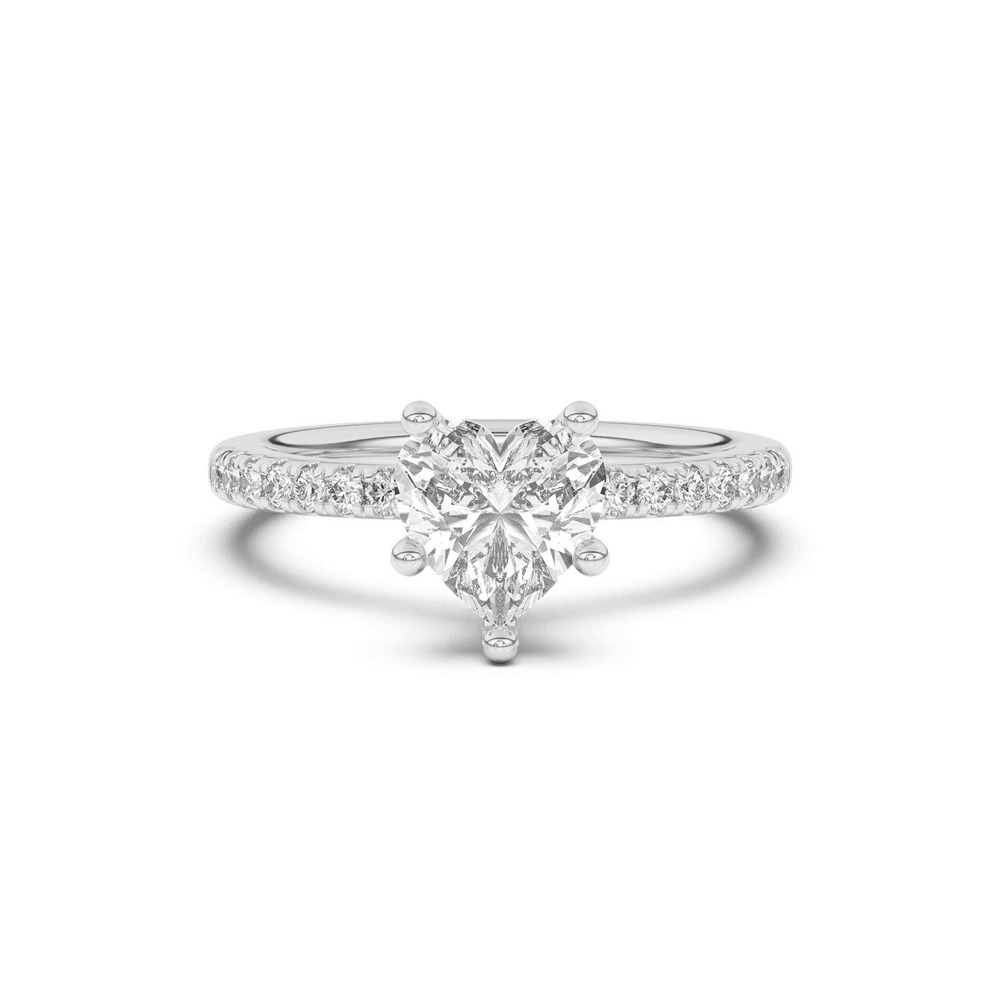 360 degree view of Britta Pavé Hidden Circlet And Band Engagement Ring