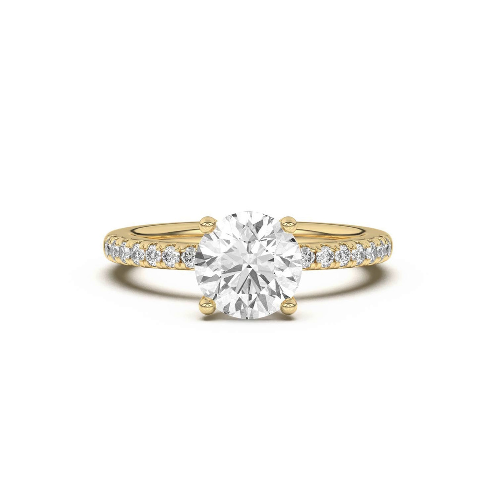 360 degree view of Britta Pavé Hidden Circlet And Band Engagement Ring