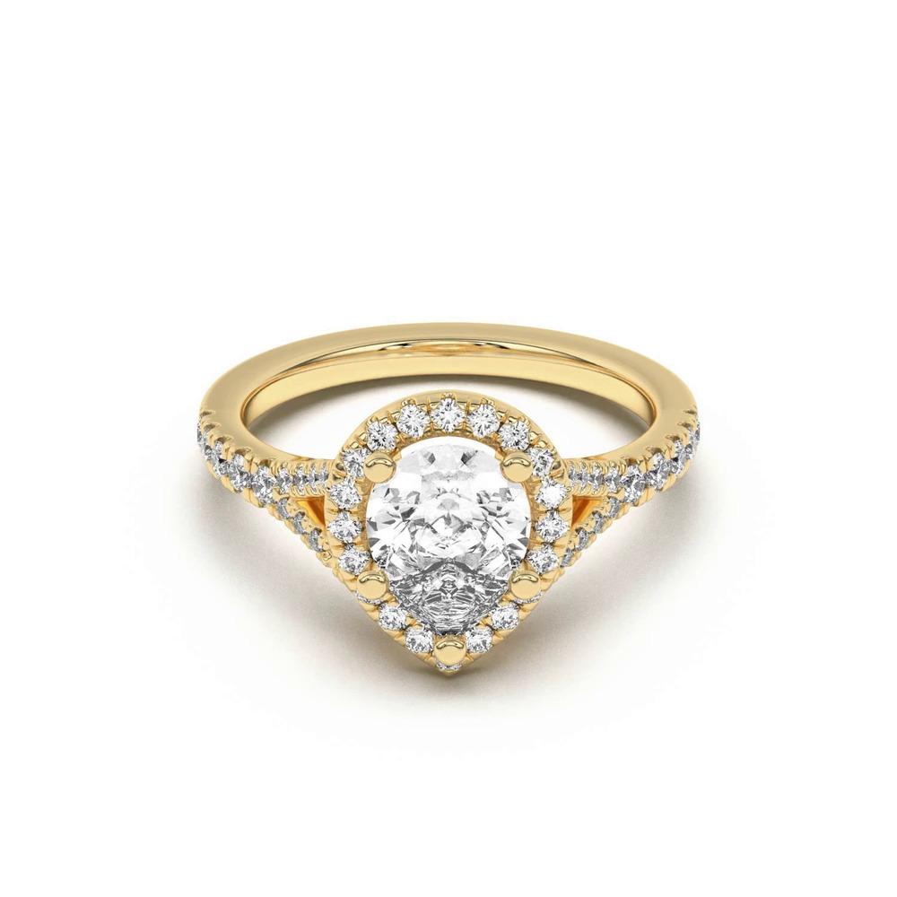 360 degree view of Sue Timeless Halo Engagement Ring