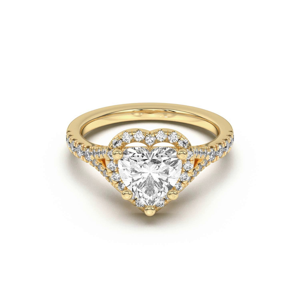 360 degree view of Sue Timeless Halo Engagement Ring