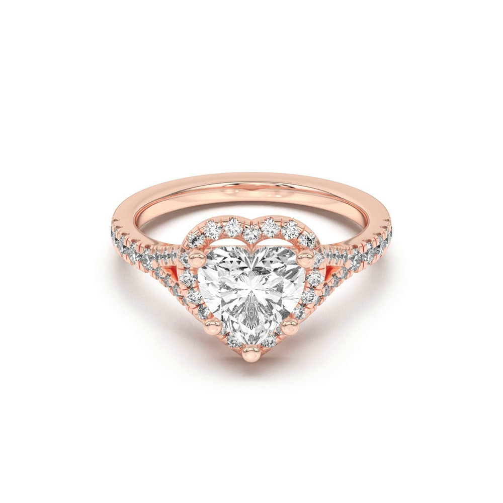360 degree view of Sue Timeless Halo Engagement Ring