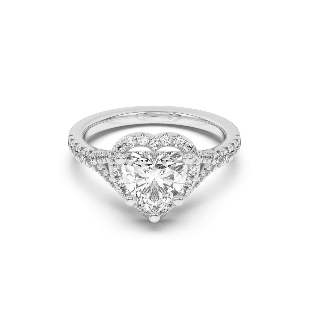 360 degree view of Sue Timeless Halo Engagement Ring