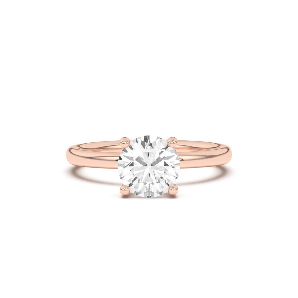 360 degree view of Briana Hidden Pavé Circlet Engagement Ring