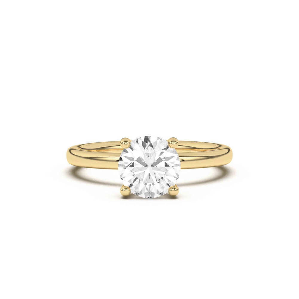 360 degree view of Briana Hidden Pavé Circlet Engagement Ring