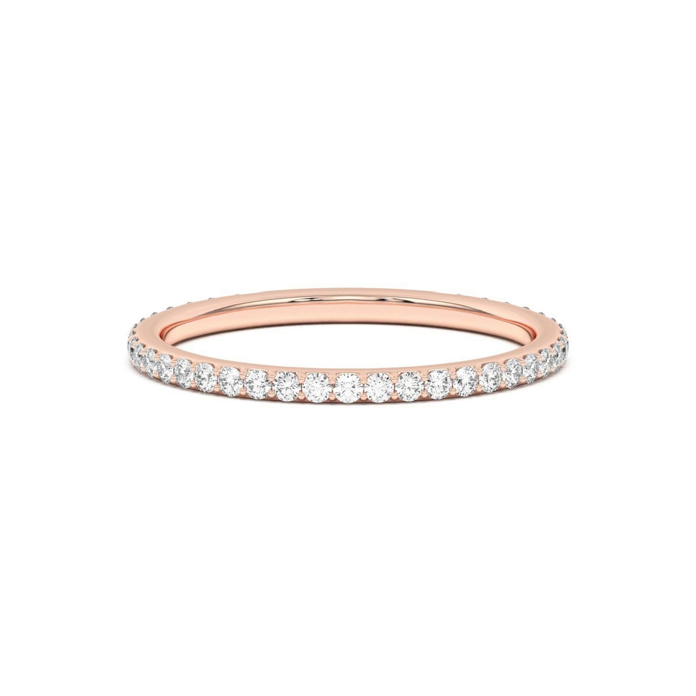 360 degree view of Alara Pavé Band