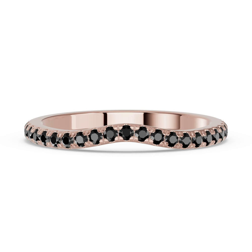 360 degree view of Spectra Black Diamond Contoured Band