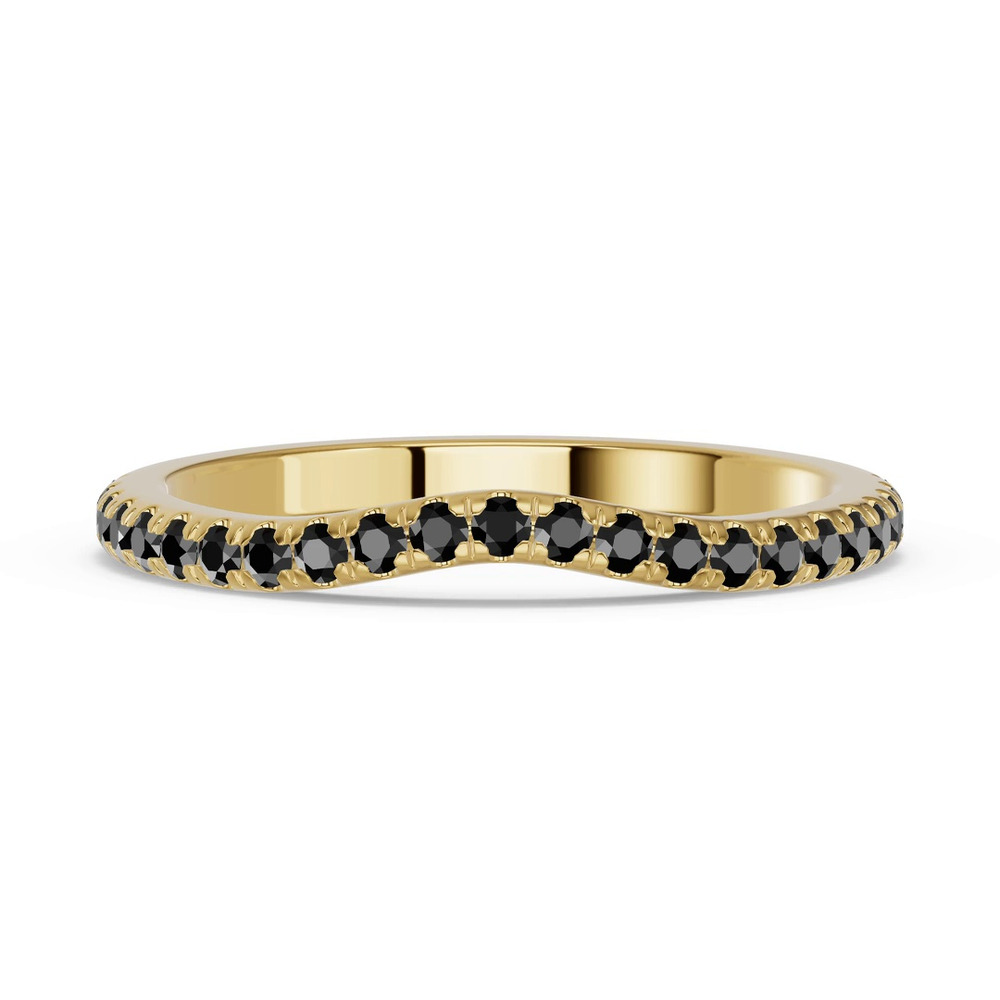 360 degree view of Spectra Black Diamond Contoured Band