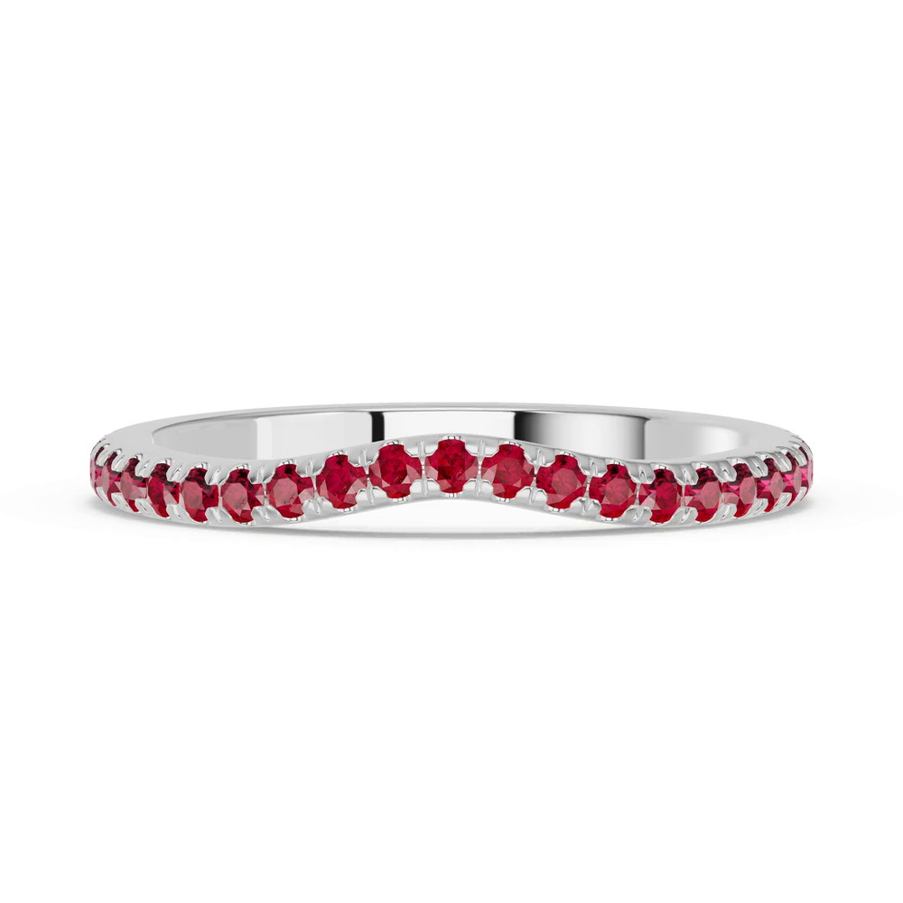 360 degree view of Spectra Ruby Contoured Band