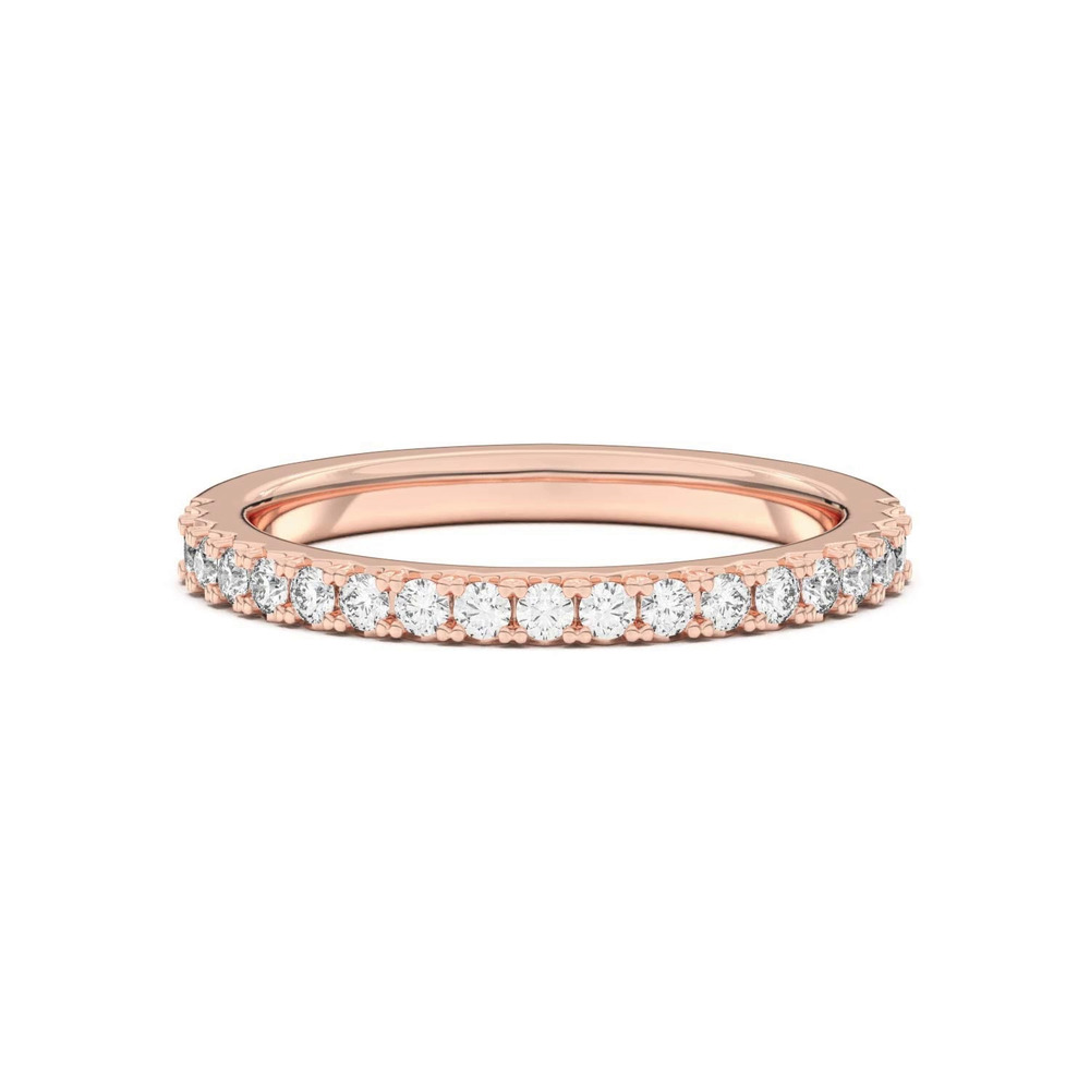360 degree view of Mabel Classic Pavé Lab Band (2/5 ct. tw.)