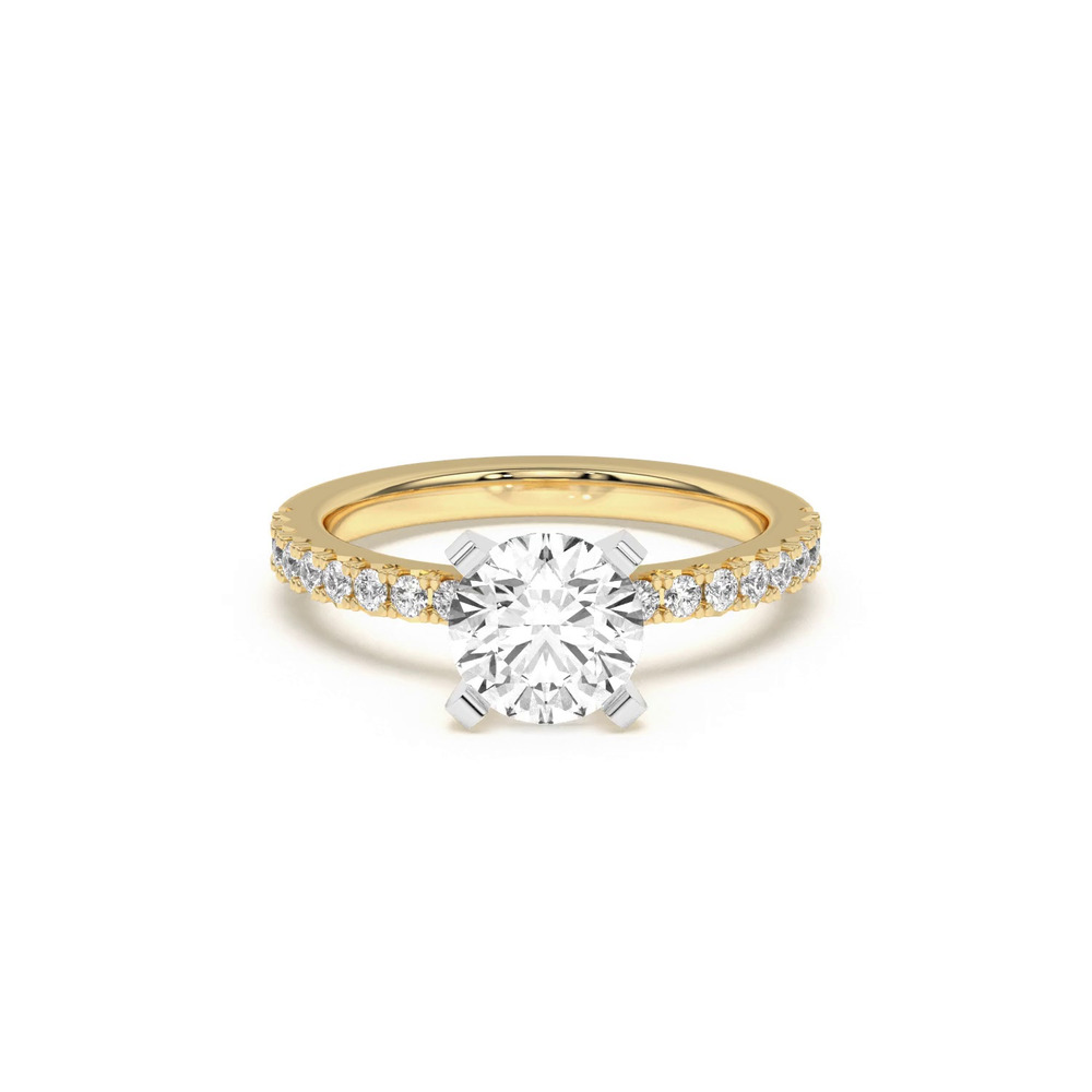 360 degree view of Mabel Classic Pavé Engagement Ring (1/3 ct. tw.)