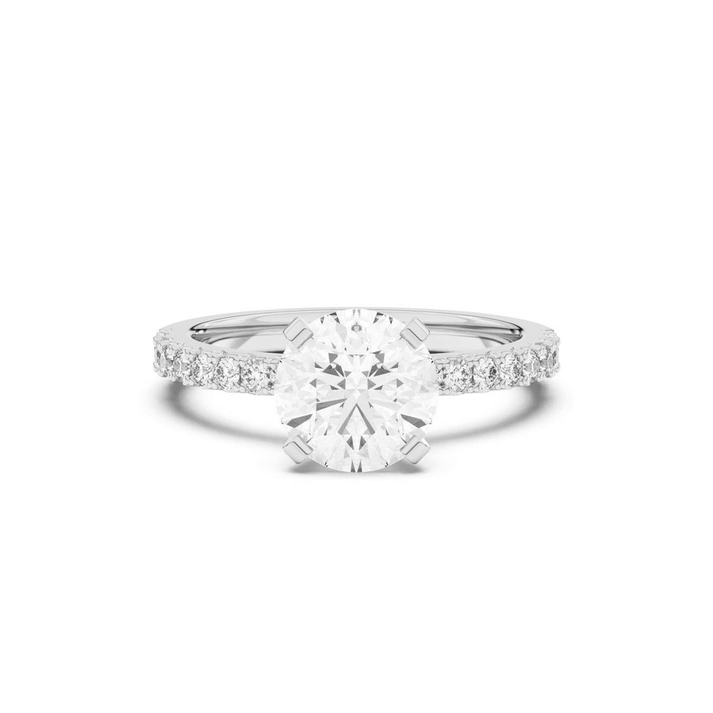 360 degree view of Mabel Classic Pavé Engagement Ring (1/3 ct. tw.)