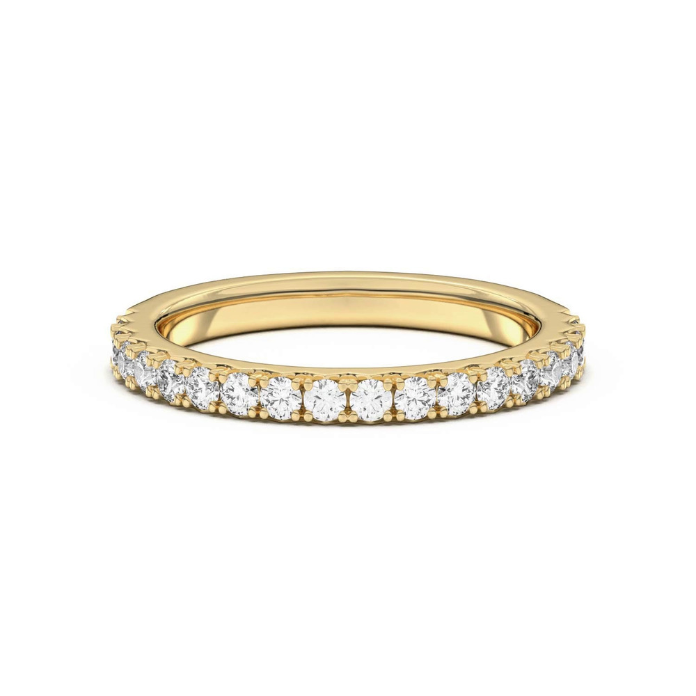 360 degree view of Mabel Grand Pavé Lab Band (1/2 ct. tw.)