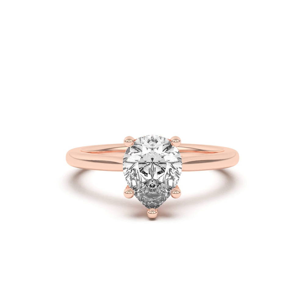 360 degree view of Sonja Diamond Bridge Hidden Halo Engagement Ring