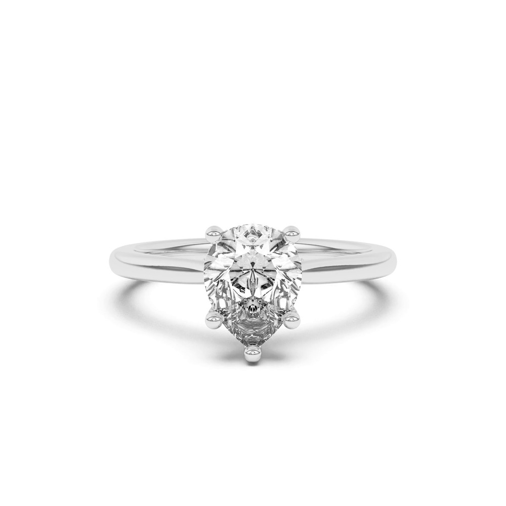 360 degree view of Sonja Diamond Bridge Hidden Halo Engagement Ring