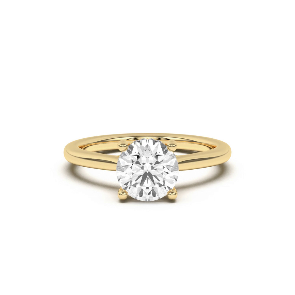 360 degree view of Sonja Diamond Bridge Hidden Halo Engagement Ring