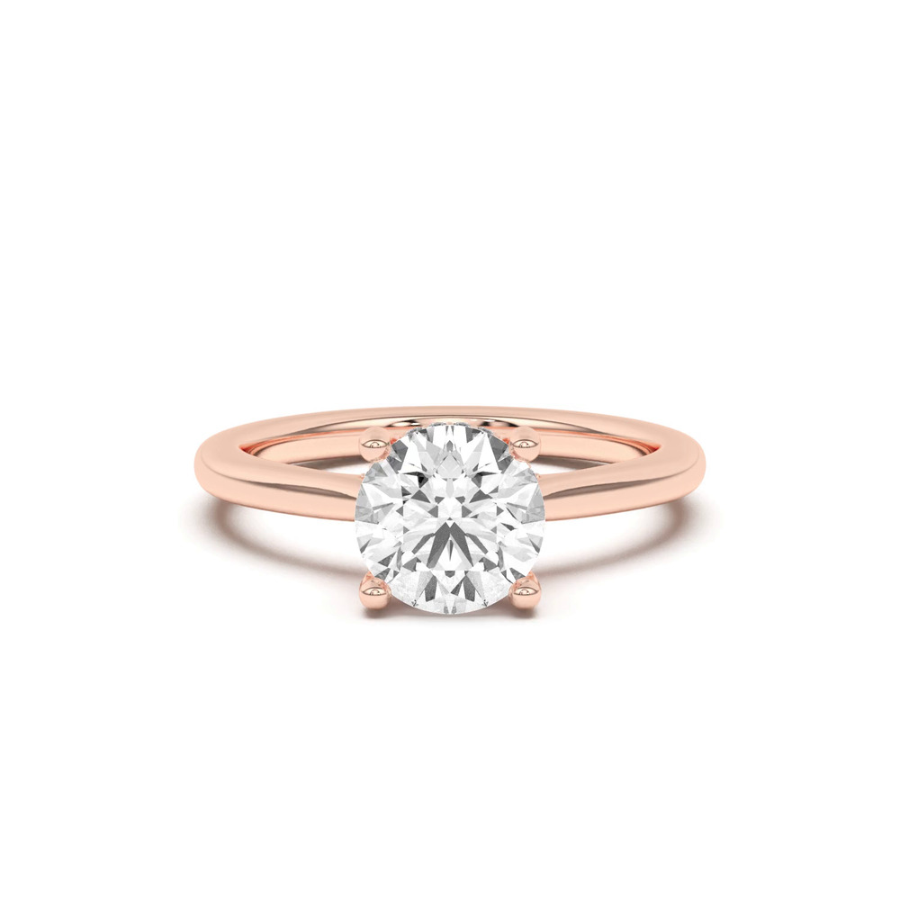 360 degree view of Sonja Diamond Bridge Hidden Halo Engagement Ring