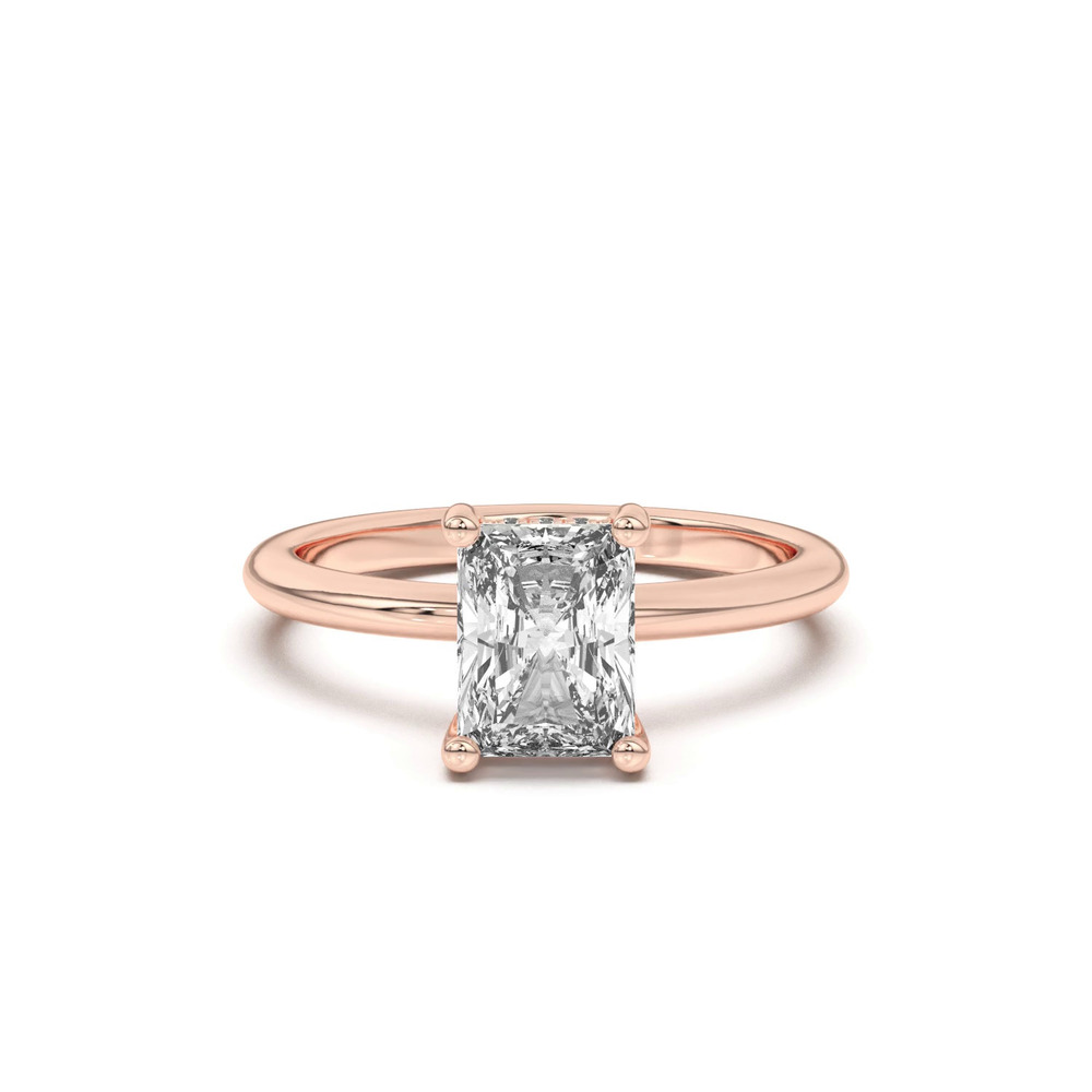 360 degree view of Beverly Timeless Hidden Halo Engagement Ring