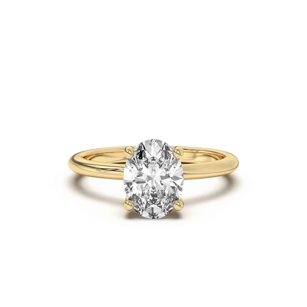 360 degree view of Beverly Timeless Hidden Halo Engagement Ring
