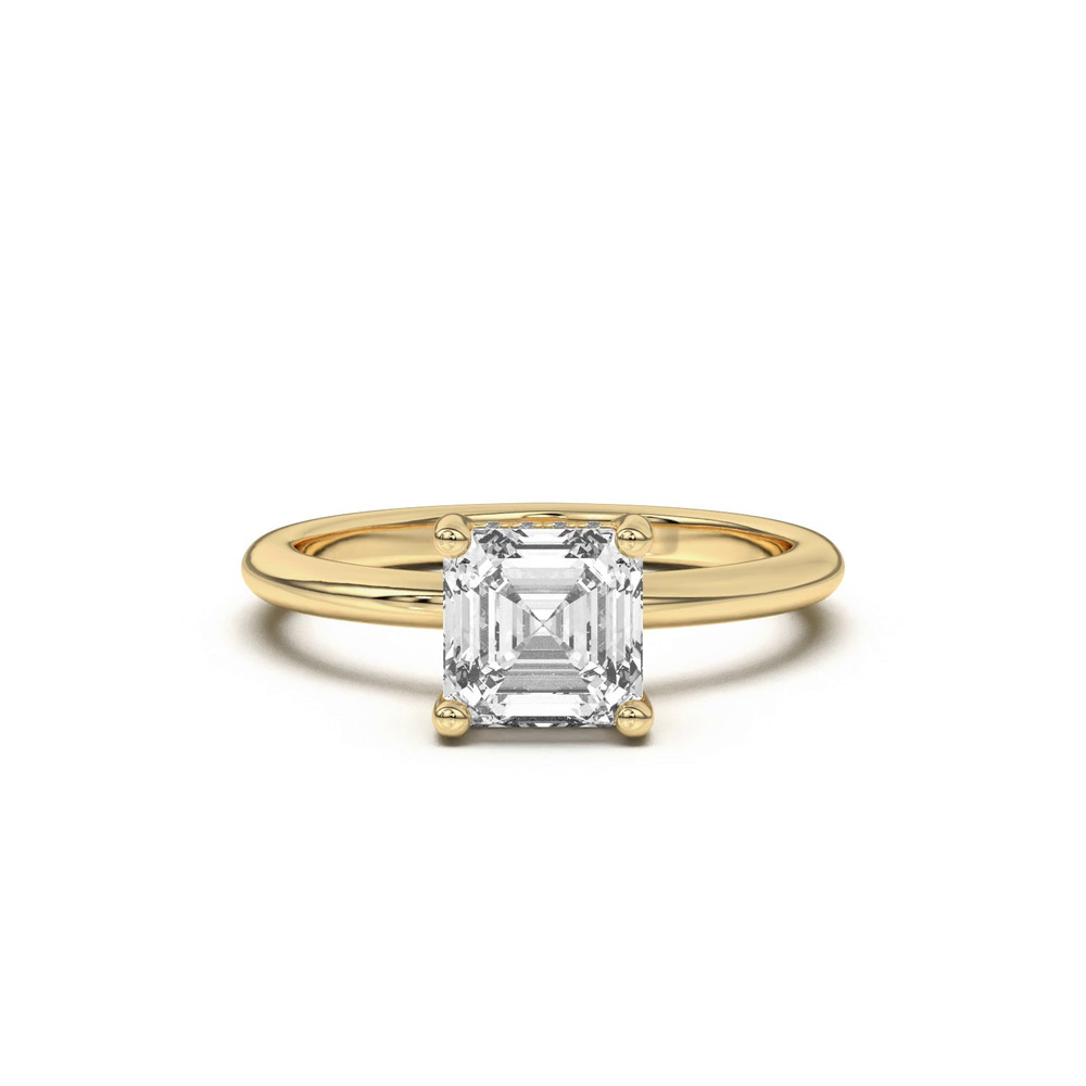 360 degree view of Beverly Timeless Hidden Halo Engagement Ring