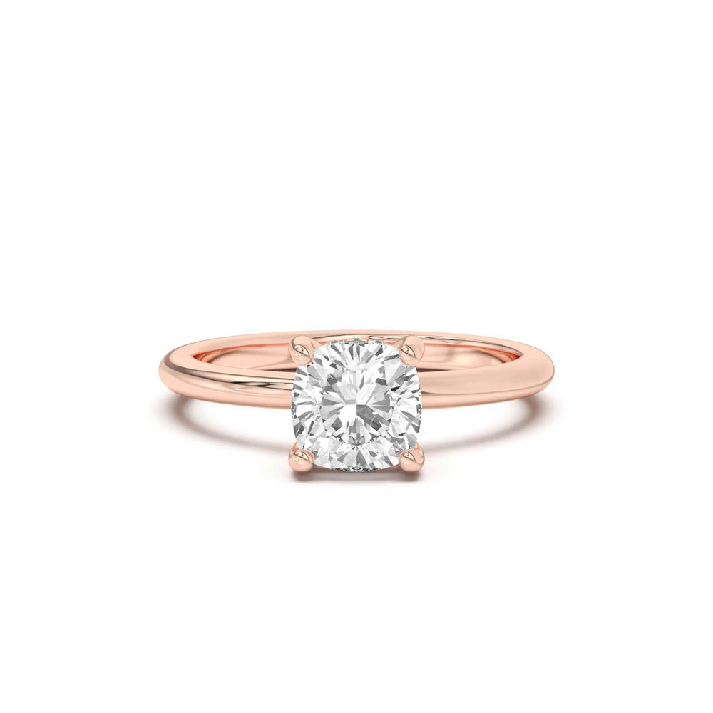 360 degree view of Beverly Timeless Hidden Halo Engagement Ring