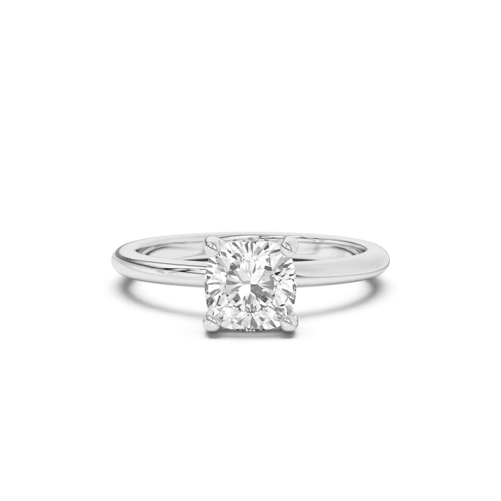 360 degree view of Beverly Timeless Hidden Halo Engagement Ring