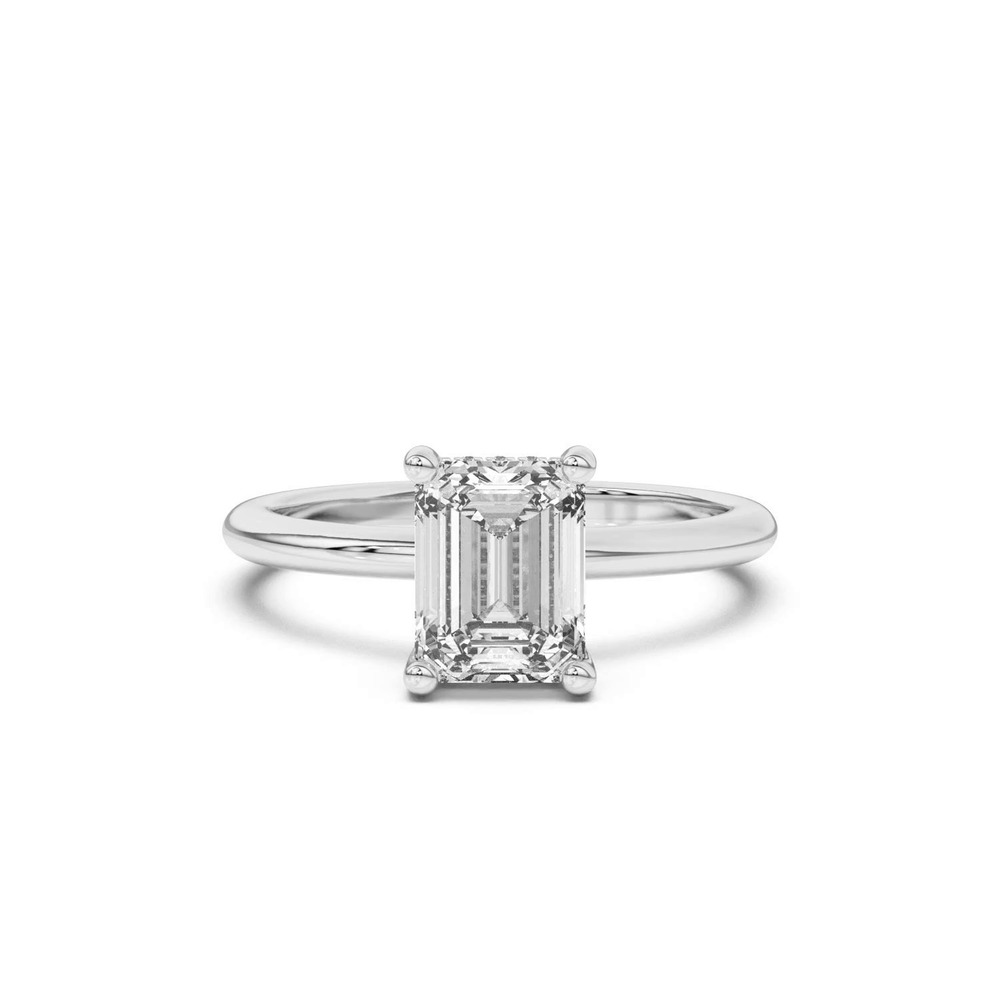 360 degree view of Beverly Timeless Hidden Halo Engagement Ring