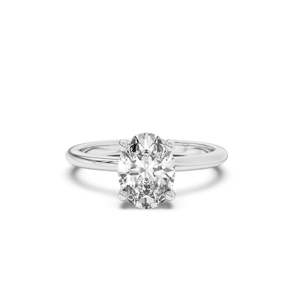 360 degree view of Beverly Timeless Hidden Halo Engagement Ring