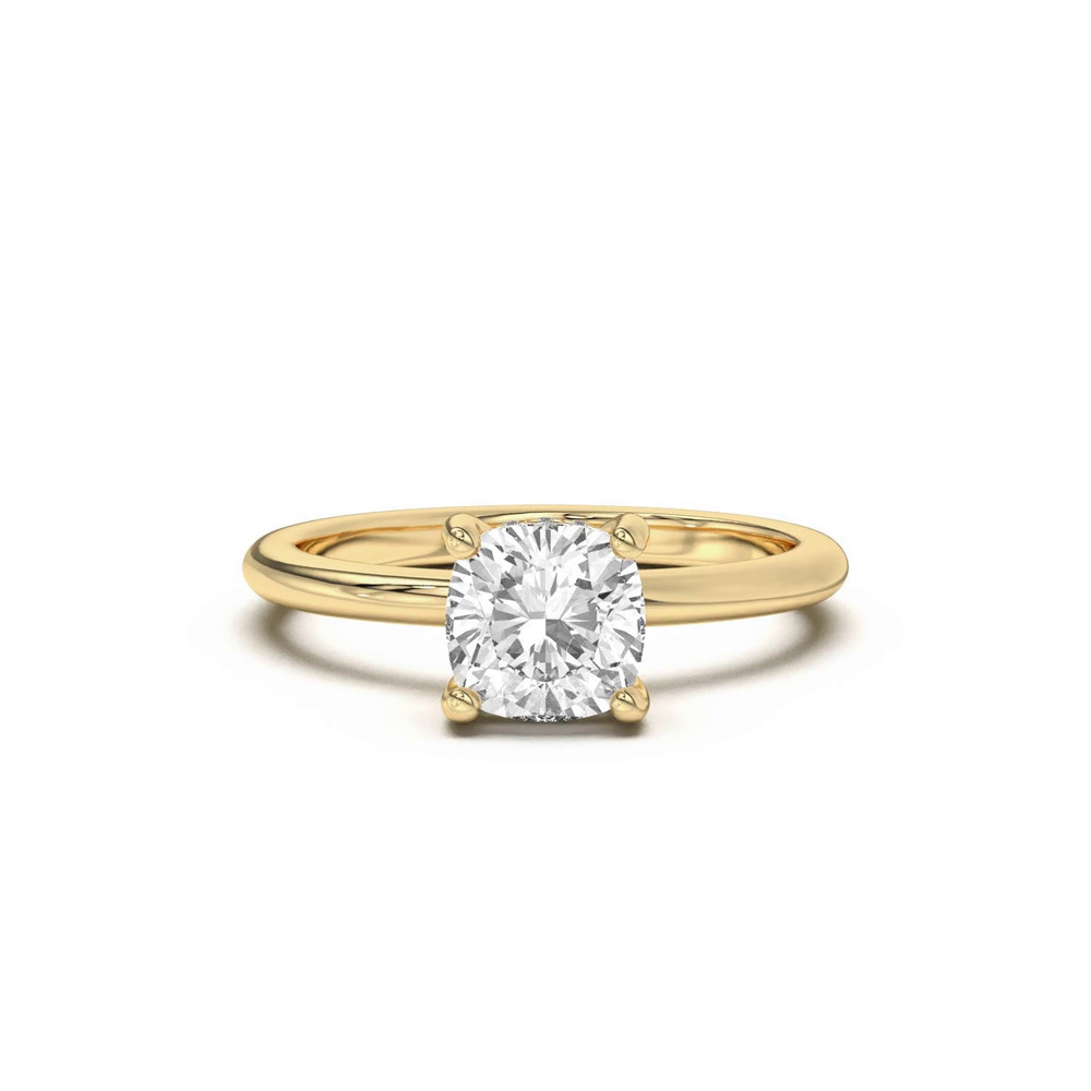 360 degree view of Beverly Timeless Hidden Halo Engagement Ring