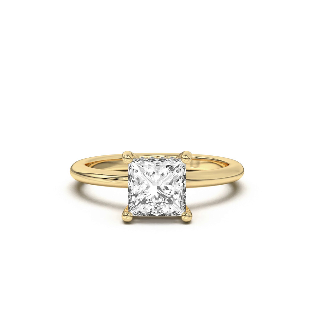 360 degree view of Beverly Timeless Hidden Halo Engagement Ring