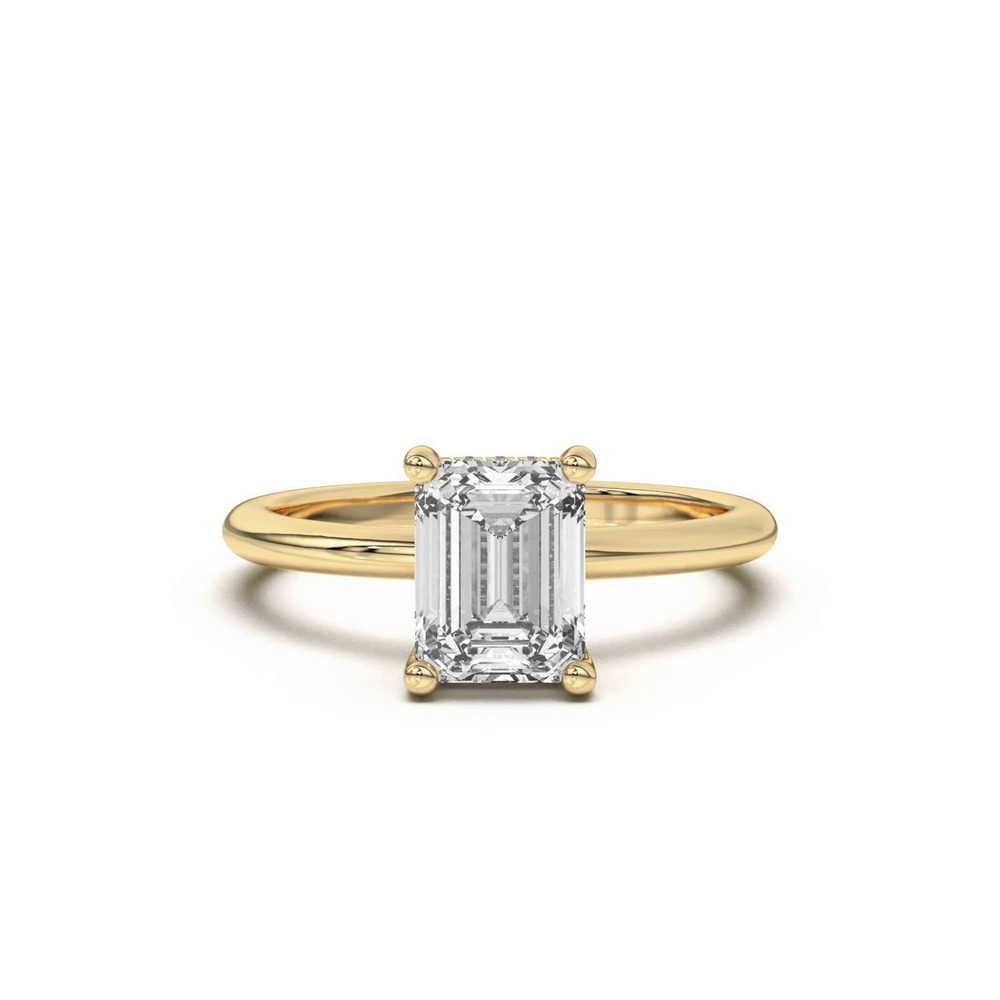 360 degree view of Beverly Timeless Hidden Halo Engagement Ring