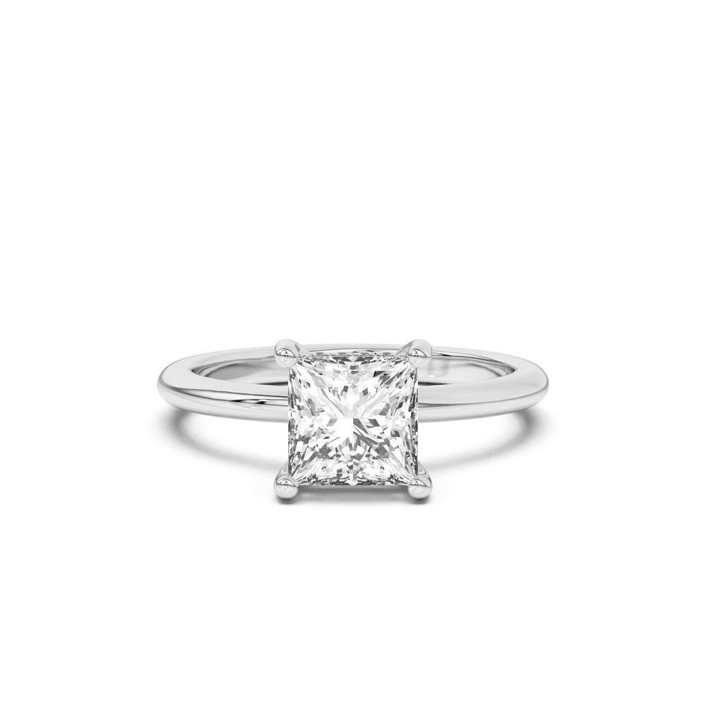 360 degree view of Beverly Timeless Hidden Halo Engagement Ring