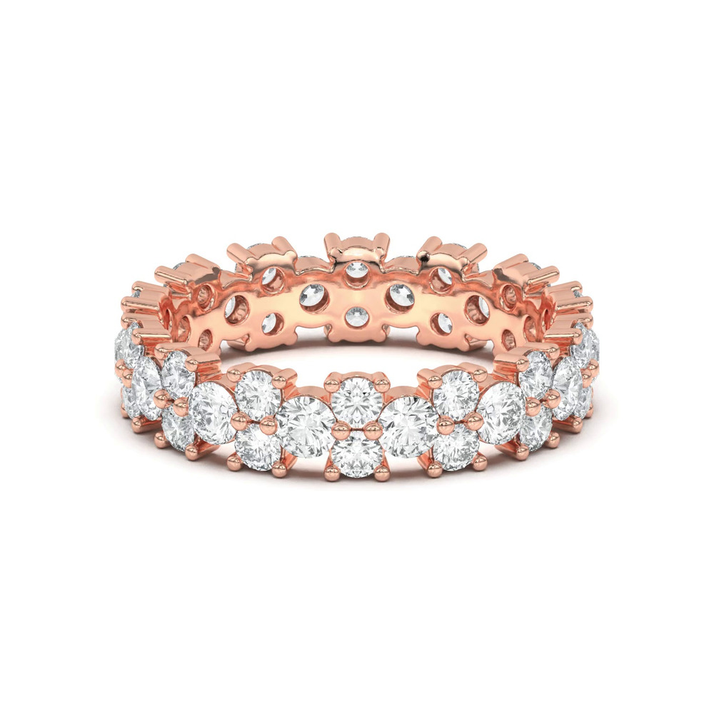 360 degree view of Cascade Lab Diamond Eternity Ring