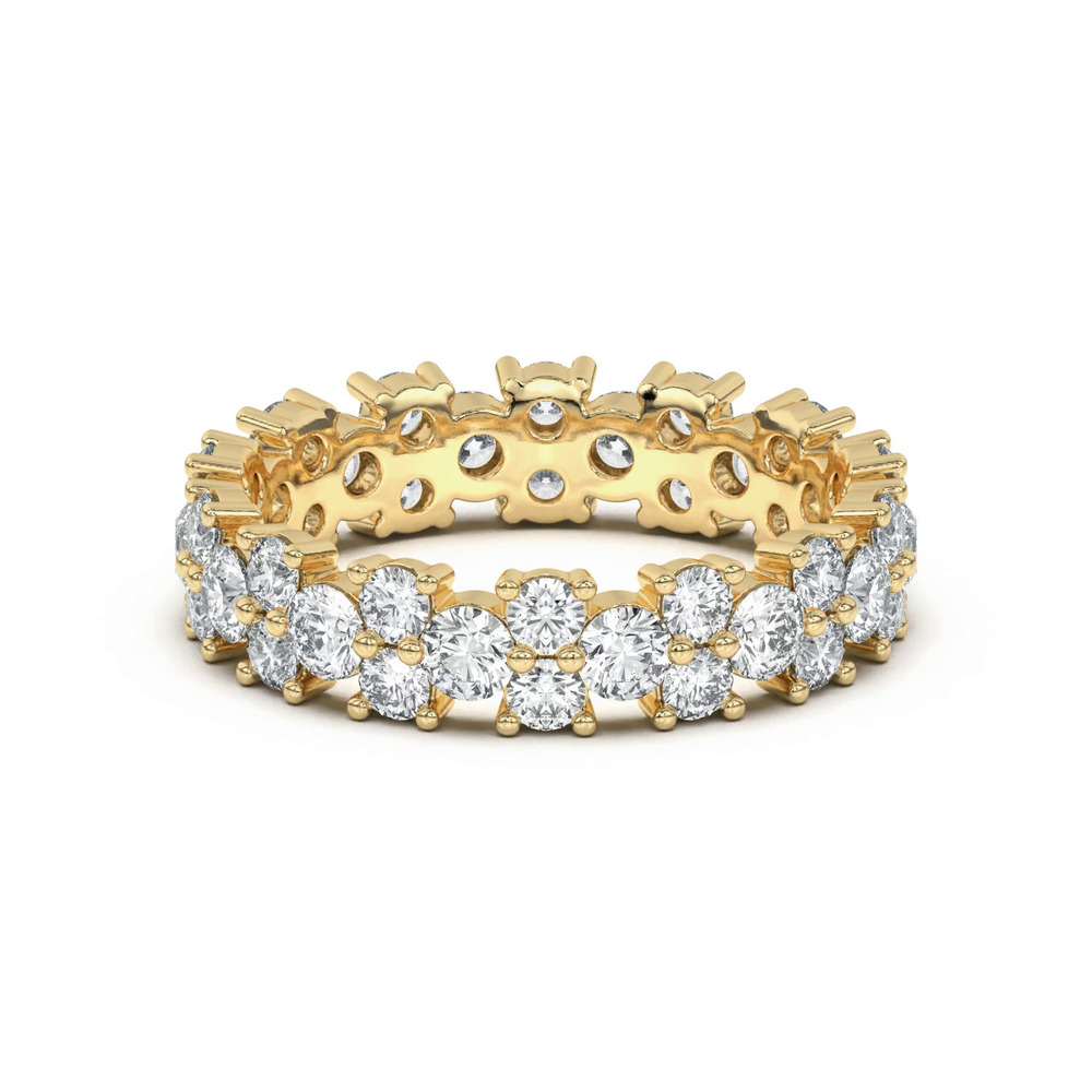 360 degree view of Cascade Lab Diamond Eternity Ring