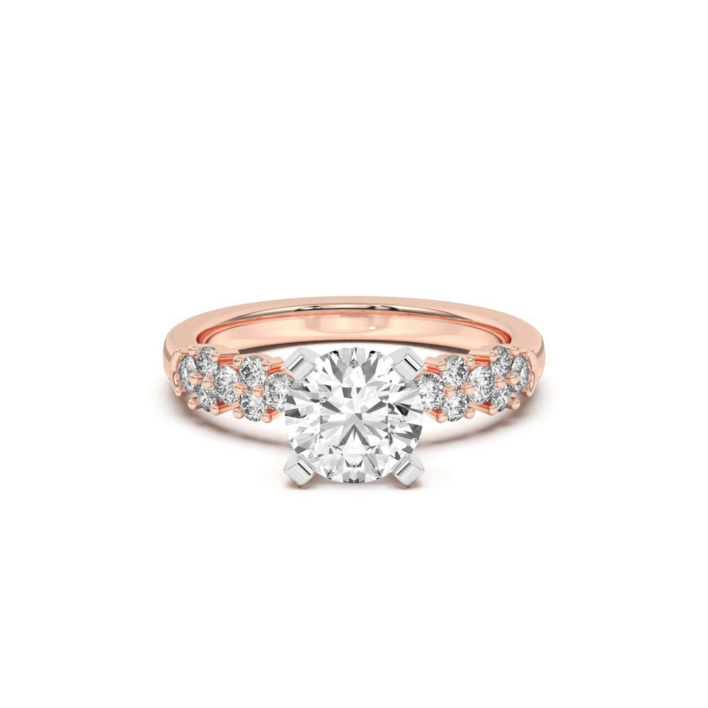 360 degree view of Cascade Engagement Ring (.50 ct. tw.)