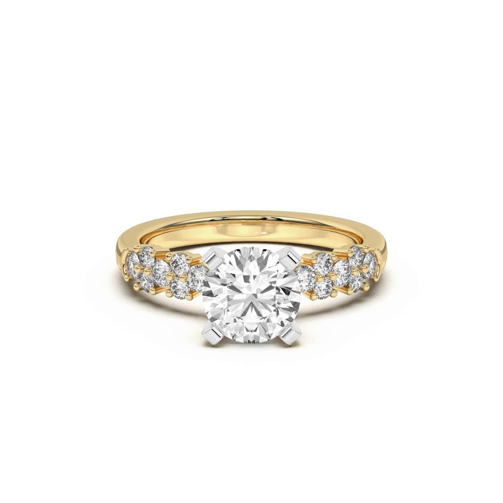 360 degree view of Cascade Engagement Ring (.50 ct. tw.)