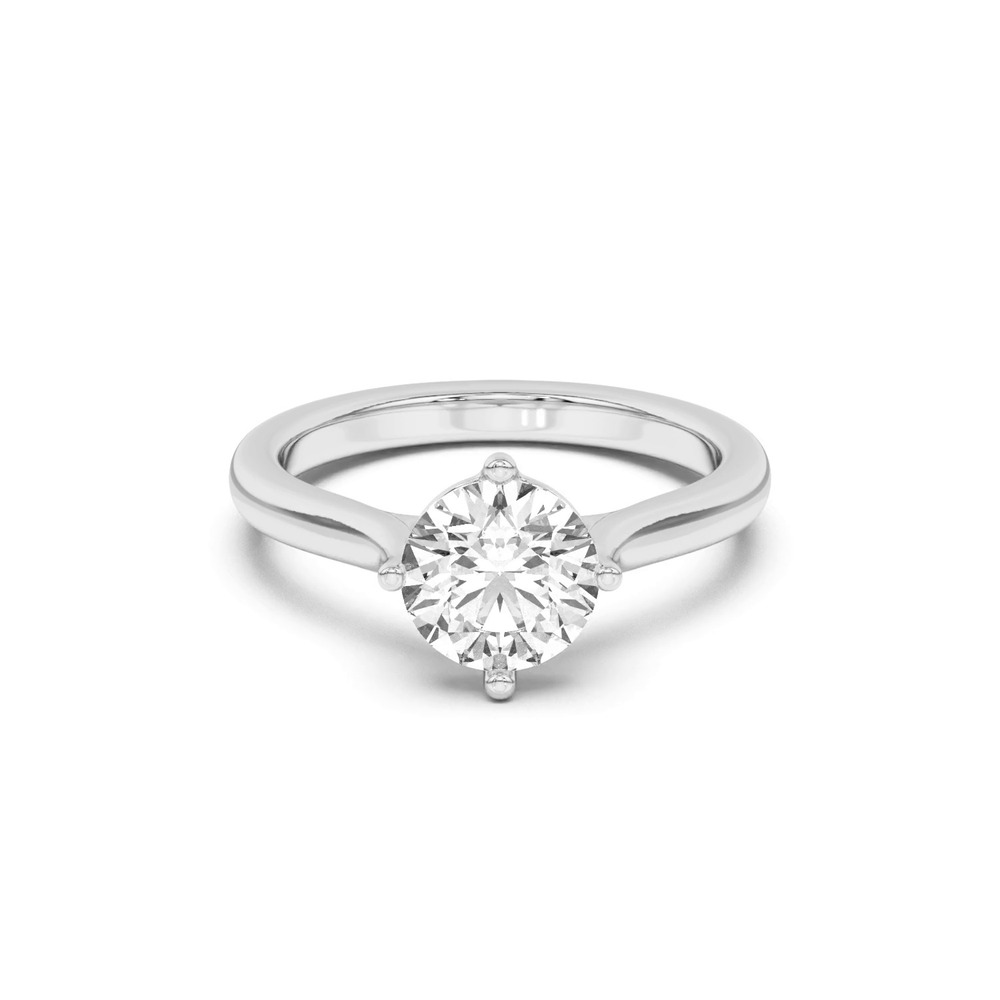 360 degree view of Peggy Compass-Set Cathedral Engagement Ring