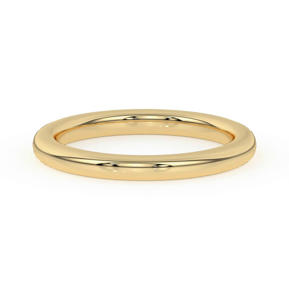 360 degree view of Timeless Comfort-Fit Band (2mm)