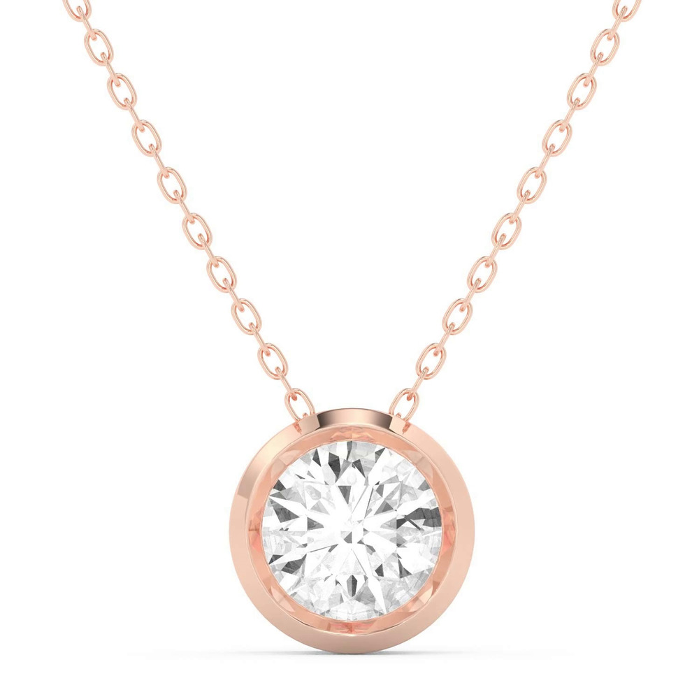 360 degree view of Beveled Bezel Pendant