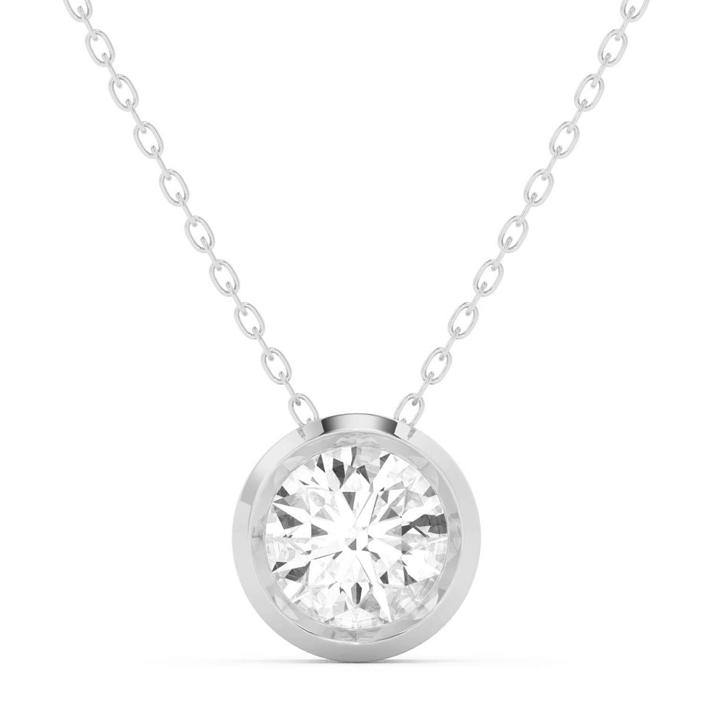 360 degree view of Beveled Bezel Pendant