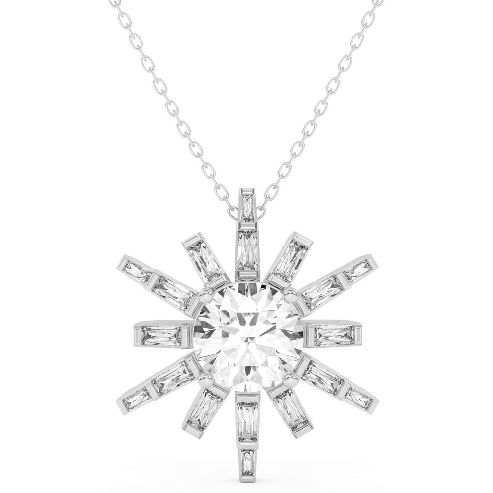 360 degree view of Celestial Sunburst Pendant