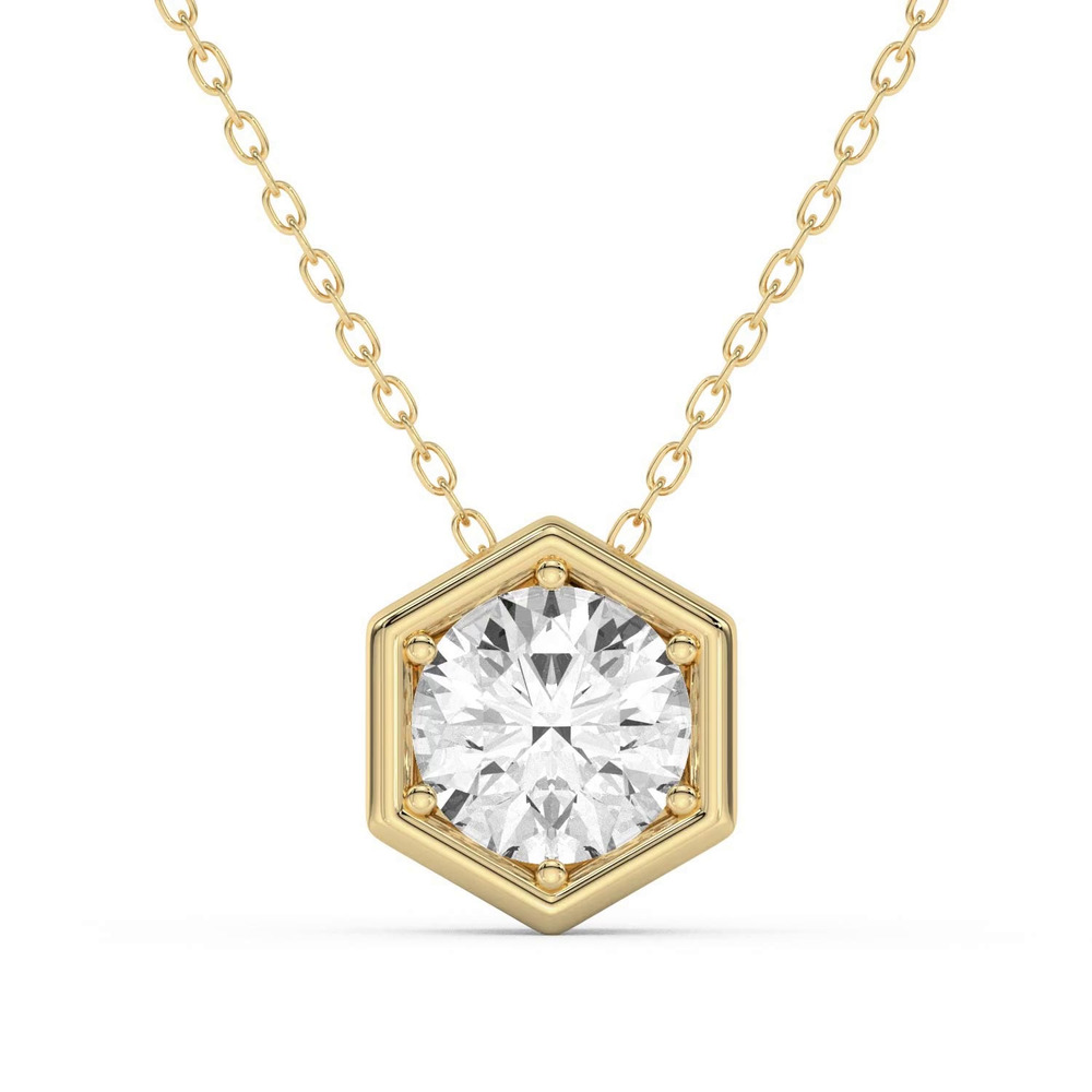 360 degree view of Regal Hexagonal Pendant